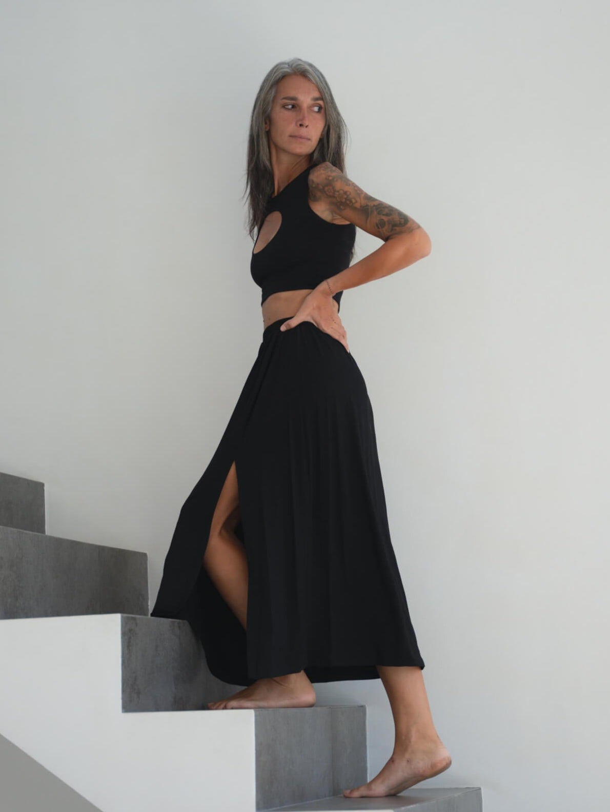 Split Maxi Skirt