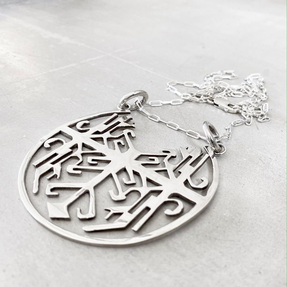 Sumatra Pendant Sterling Silver
