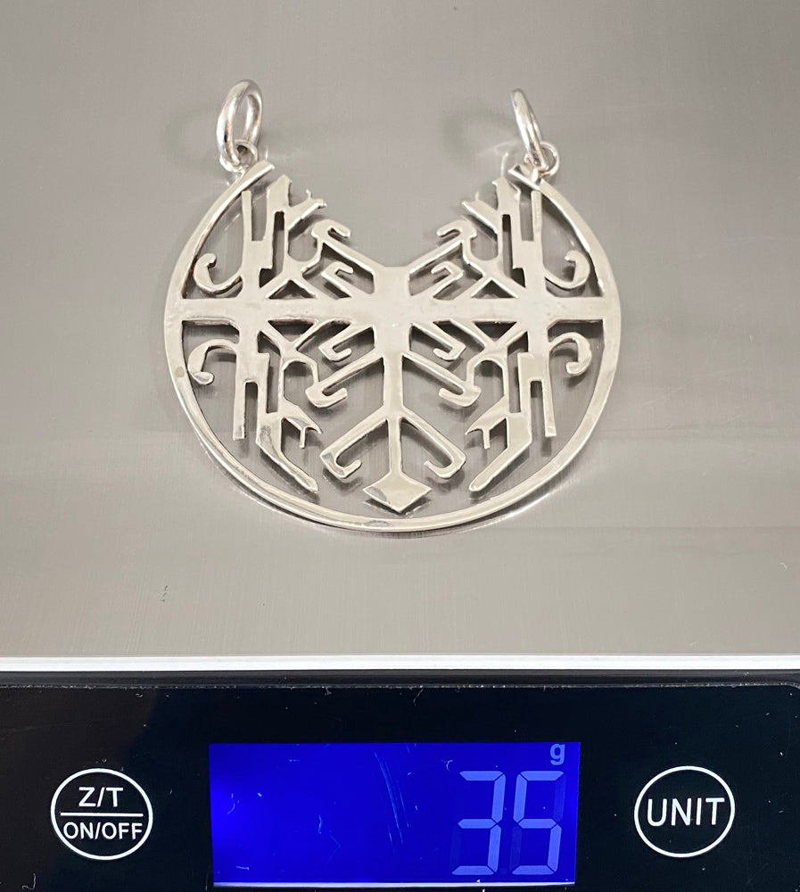 Sumatra Pendant Sterling Silver - eleven44