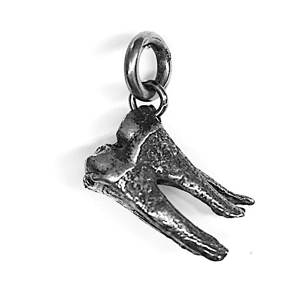 Tooth Pendant Sterling Silver