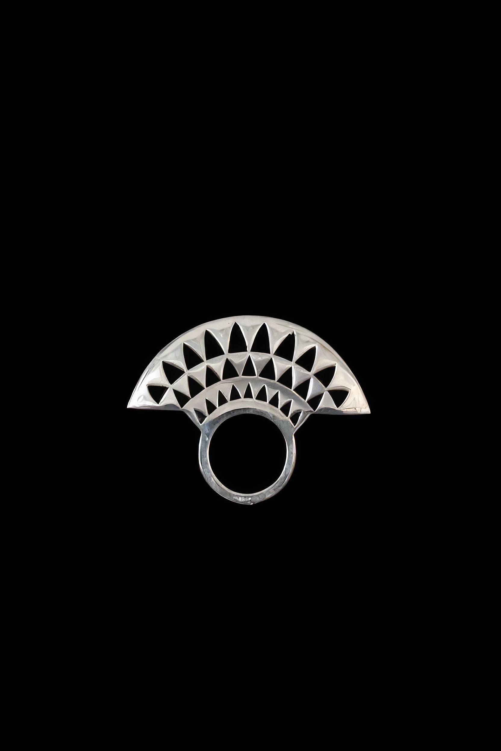 Triangle Ring Silver