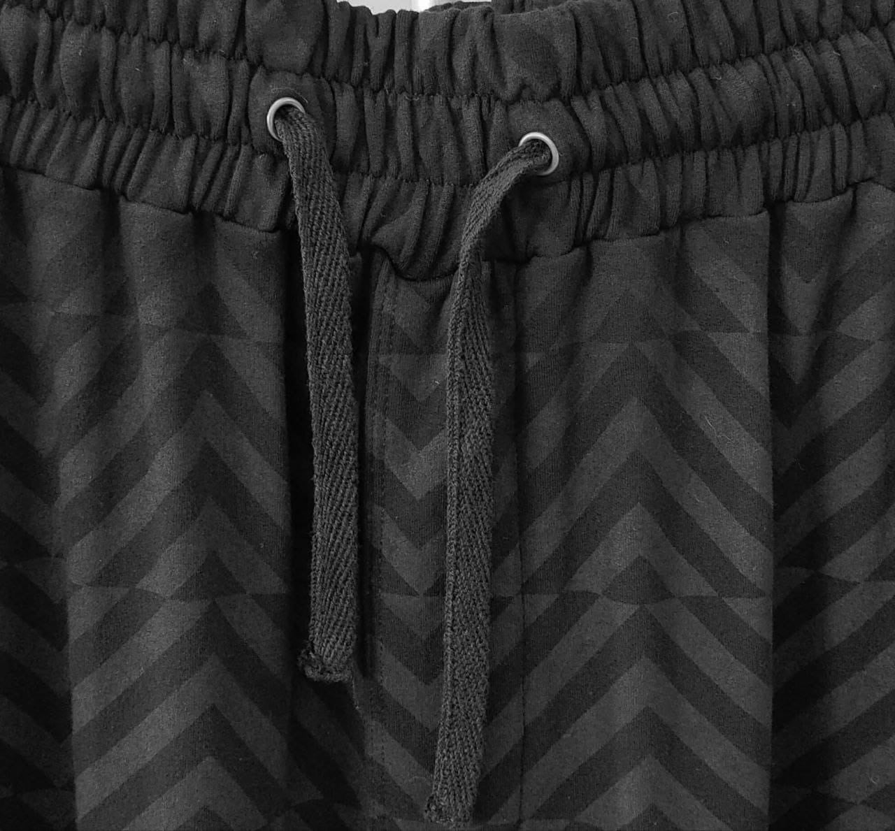 Men's Zig Zag Sweatshorts Bamboo Terry