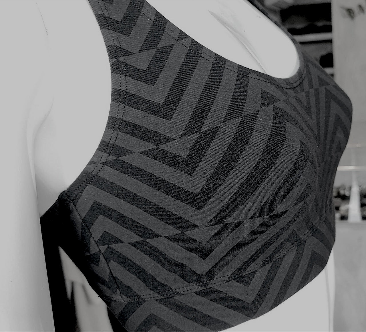 Zig Zag Sports Bra OG Cotton