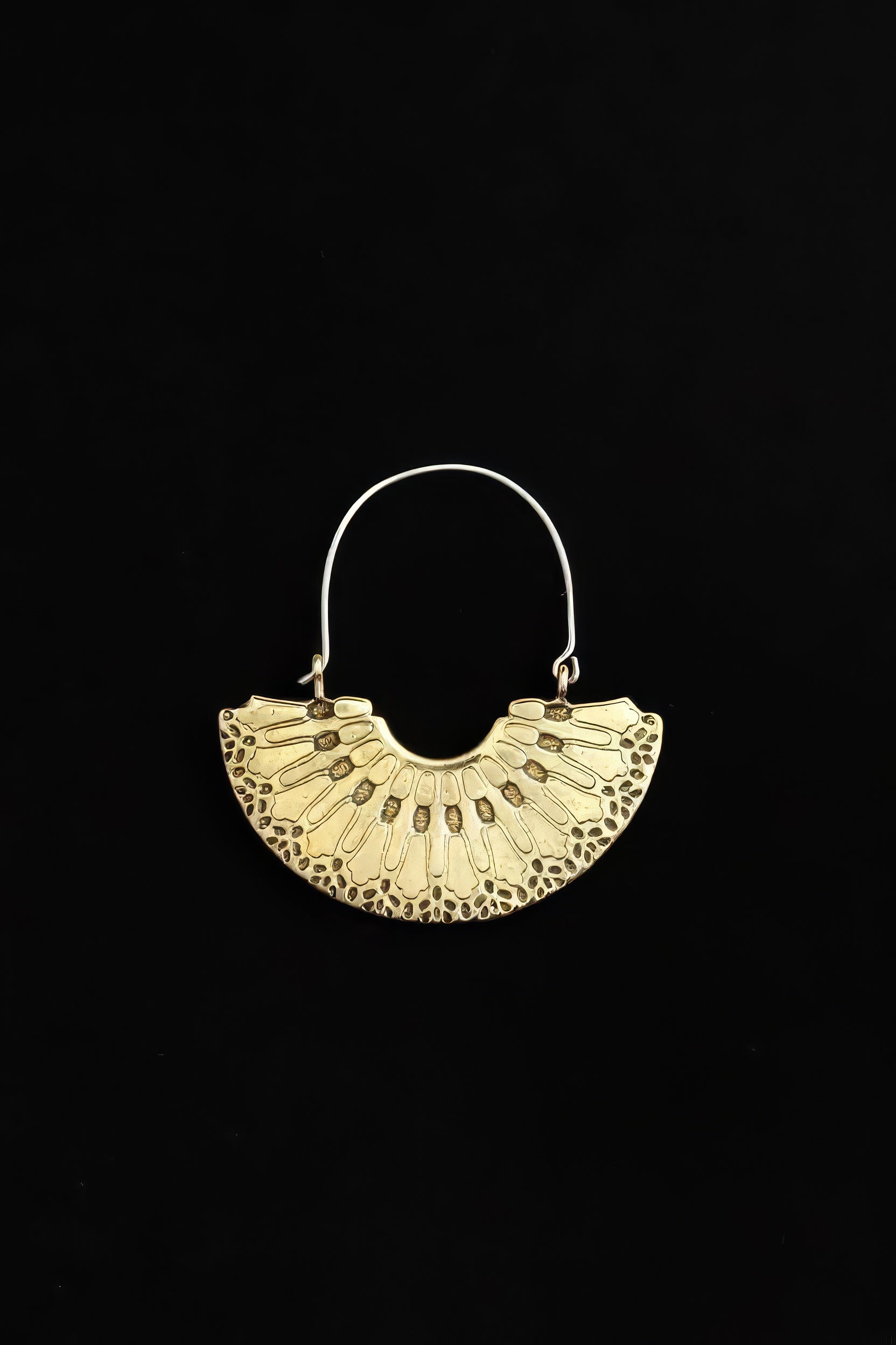 Cellular Hoops Brass