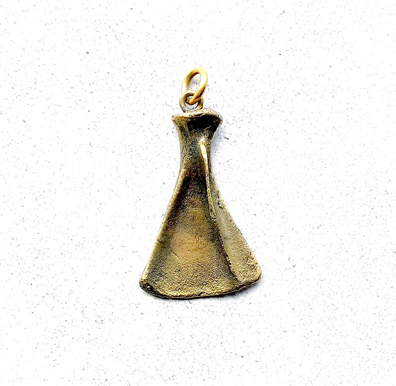 Scapula Pendant Brass
