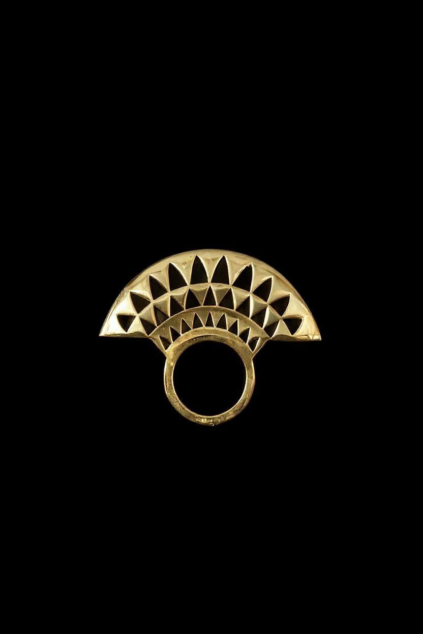 Triangle Ring Gold