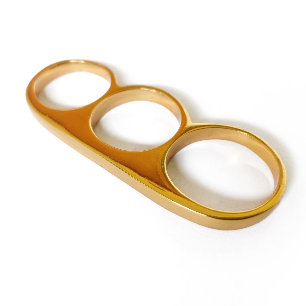 3 Finger Ring Slim Gold - eleven44