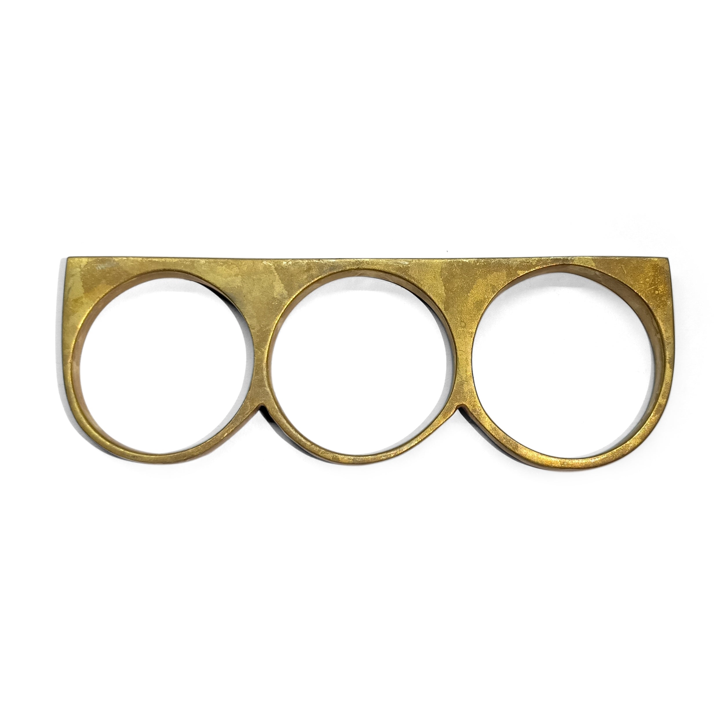 3 Finger Ring Slim Square Acid