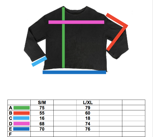 Hemp Gauze Long Sleeve Top