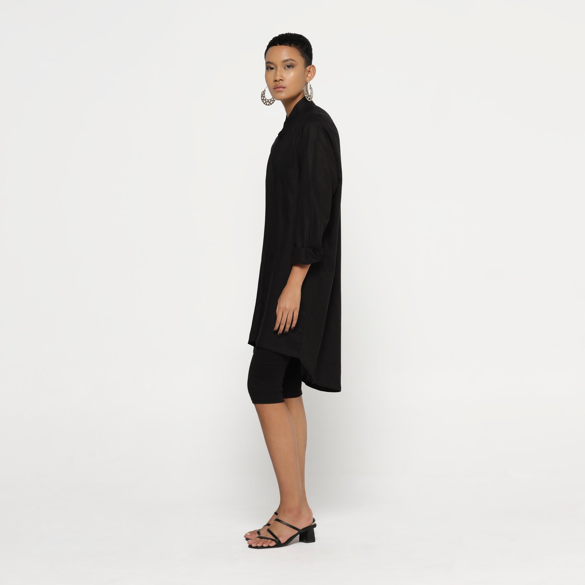 Hemp Tunic Black