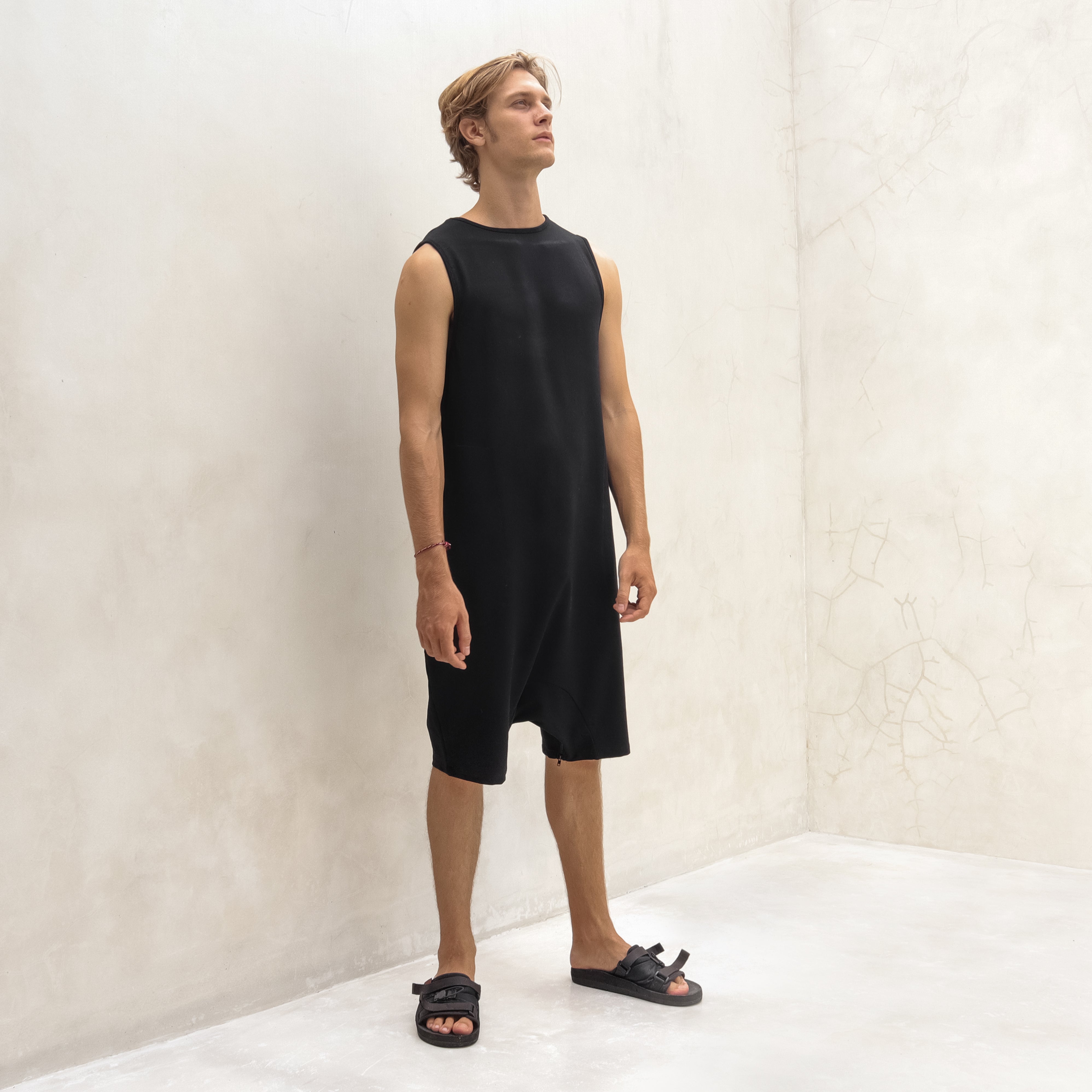 Mens Romper Black