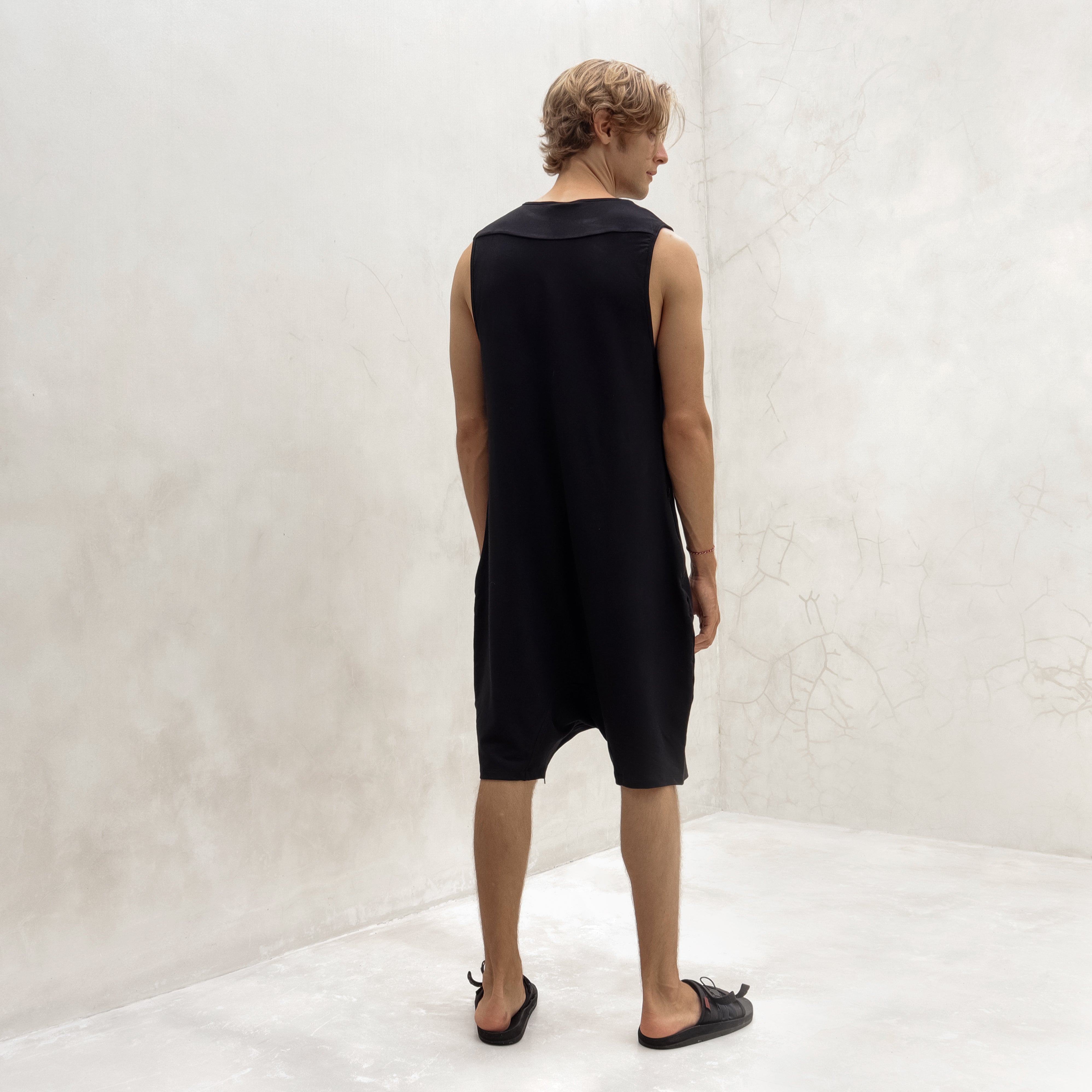 Mens Romper Black