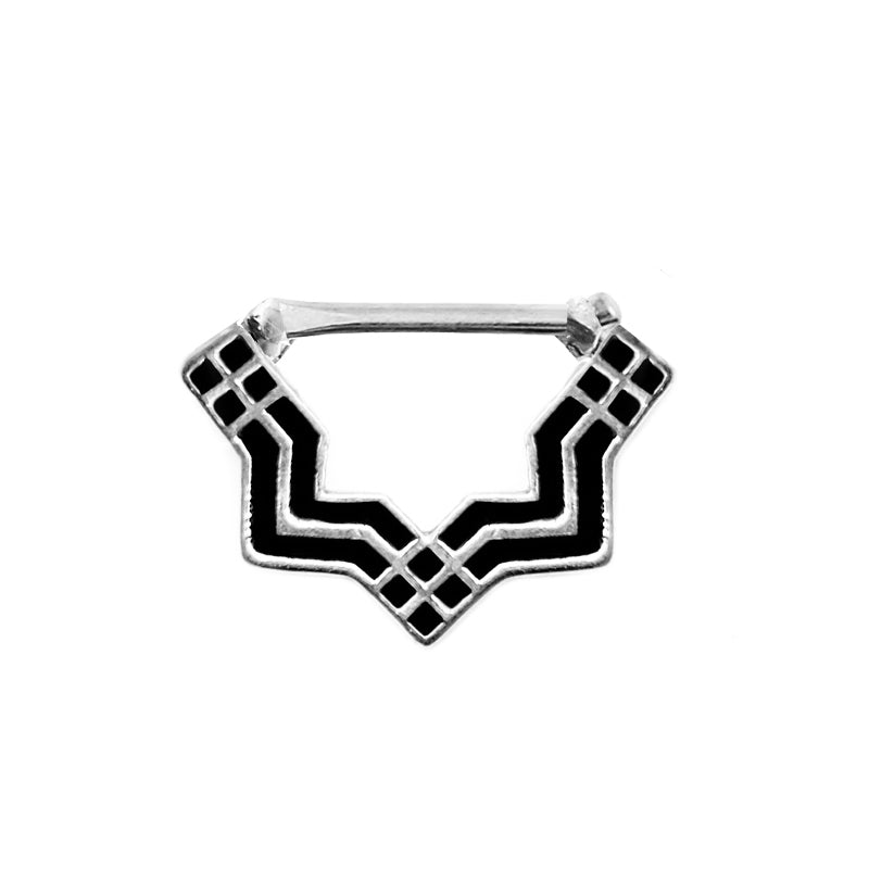 Square Septum Sterling Silver