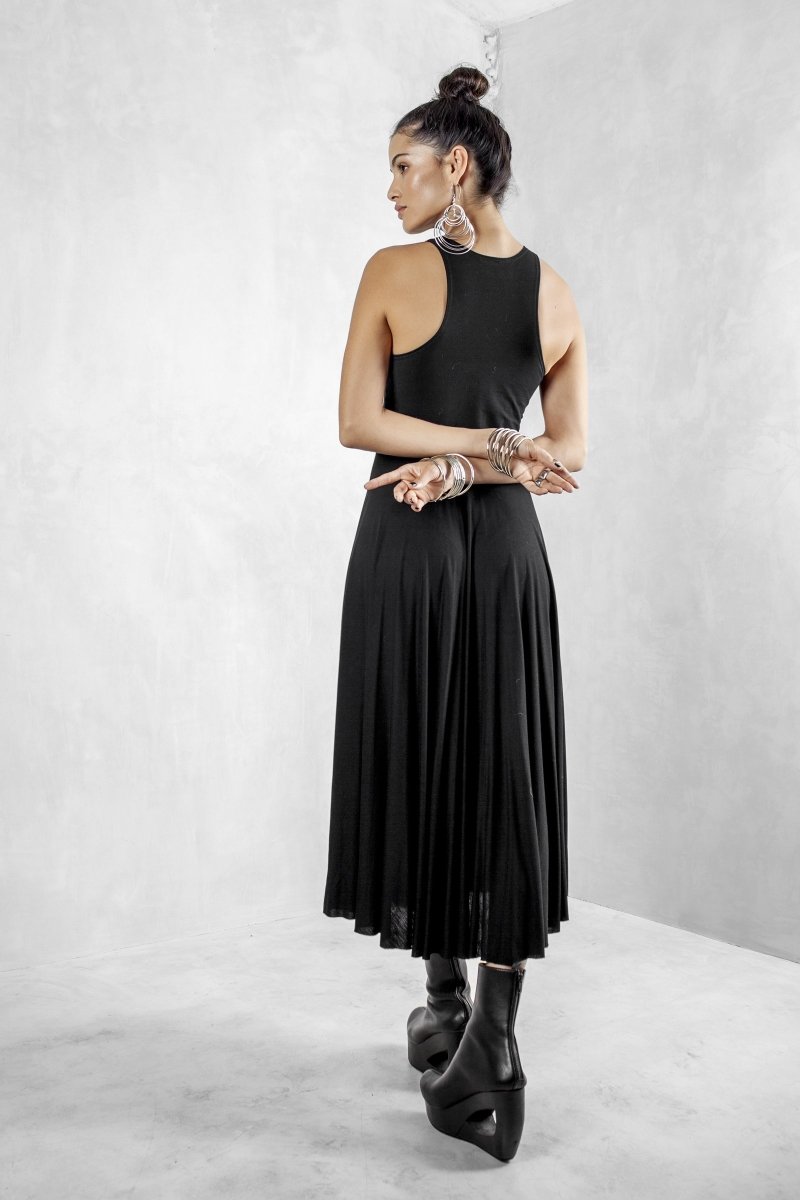 Black Bodice Dress Bamboo - eleven44