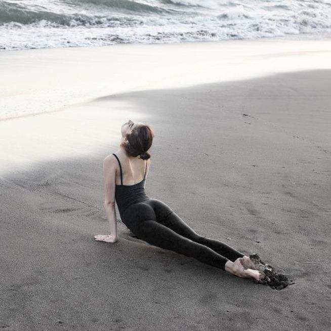 Black Catsuit Organic Cotton Lycra - eleven44