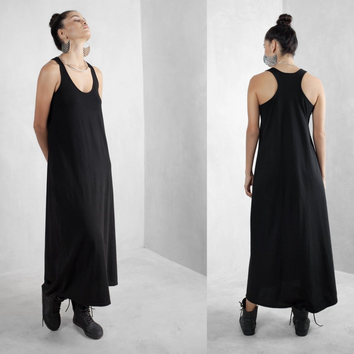 Black Swan Dress Organic Cotton - eleven44