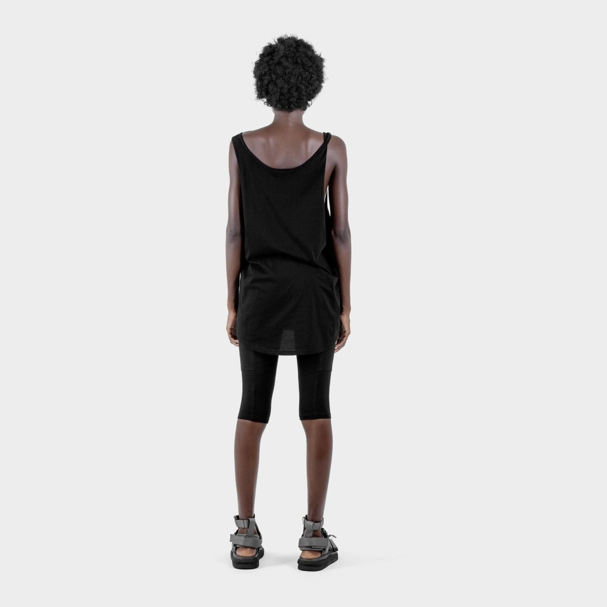Black Tank Top Organic Cotton - eleven44