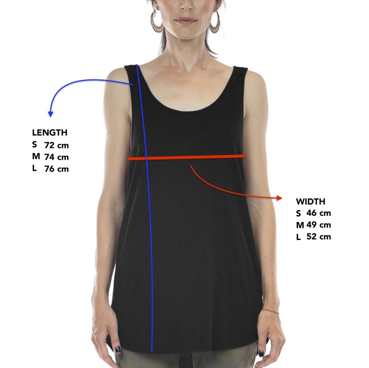 Black Tank Top Organic Cotton