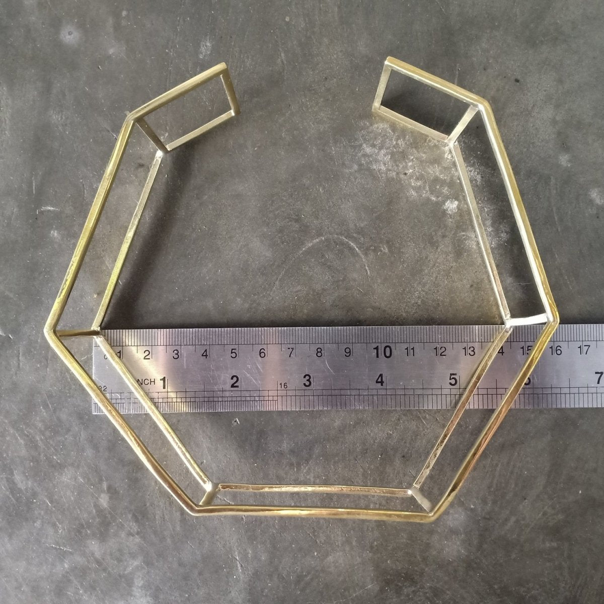 Cage Choker Brass - eleven44