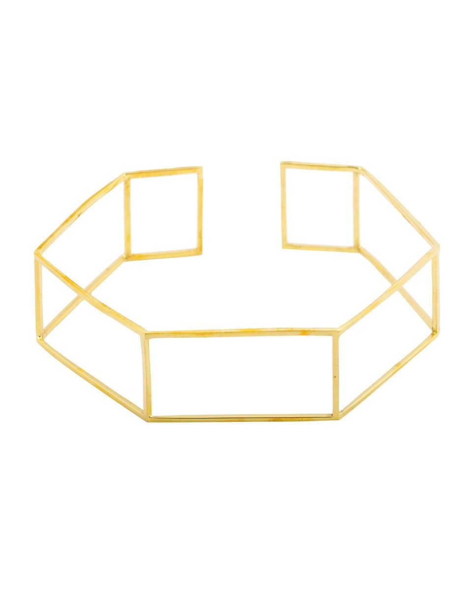 Cage Choker Brass - eleven44