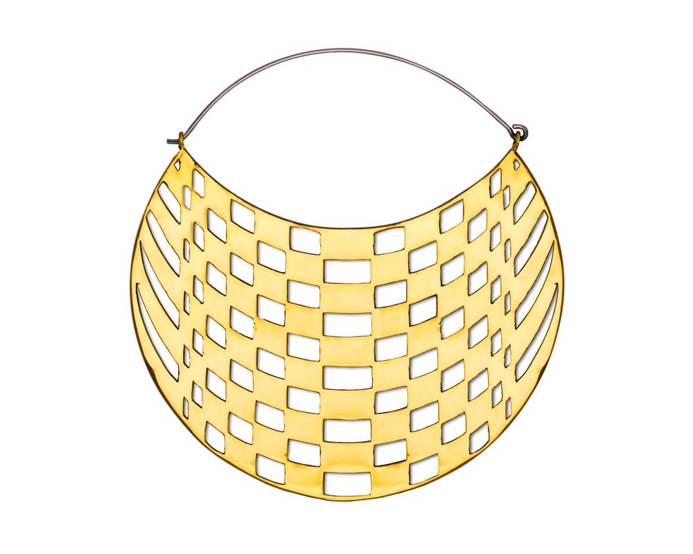 Checkers Hoops Brass - eleven44