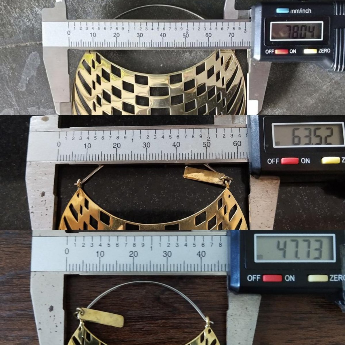 Checkers Hoops Brass - eleven44