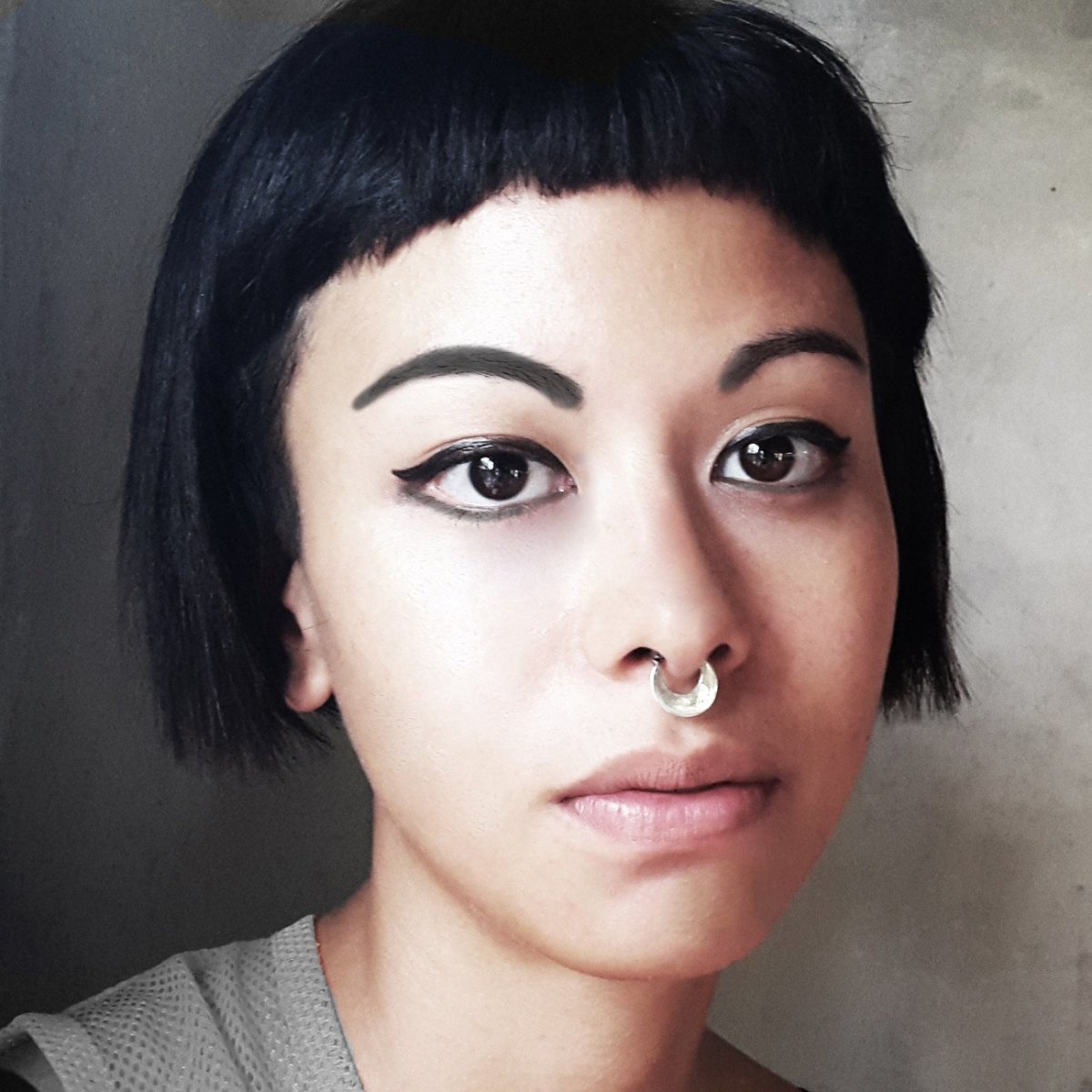 Crescent Septum Silver - eleven44