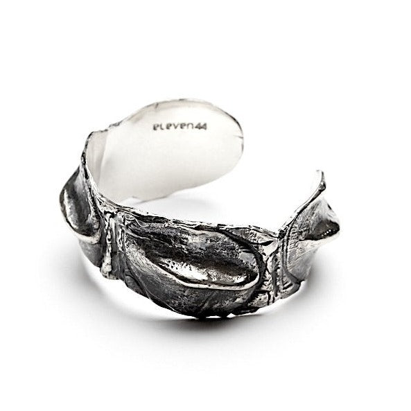 Croc Cuff Silver