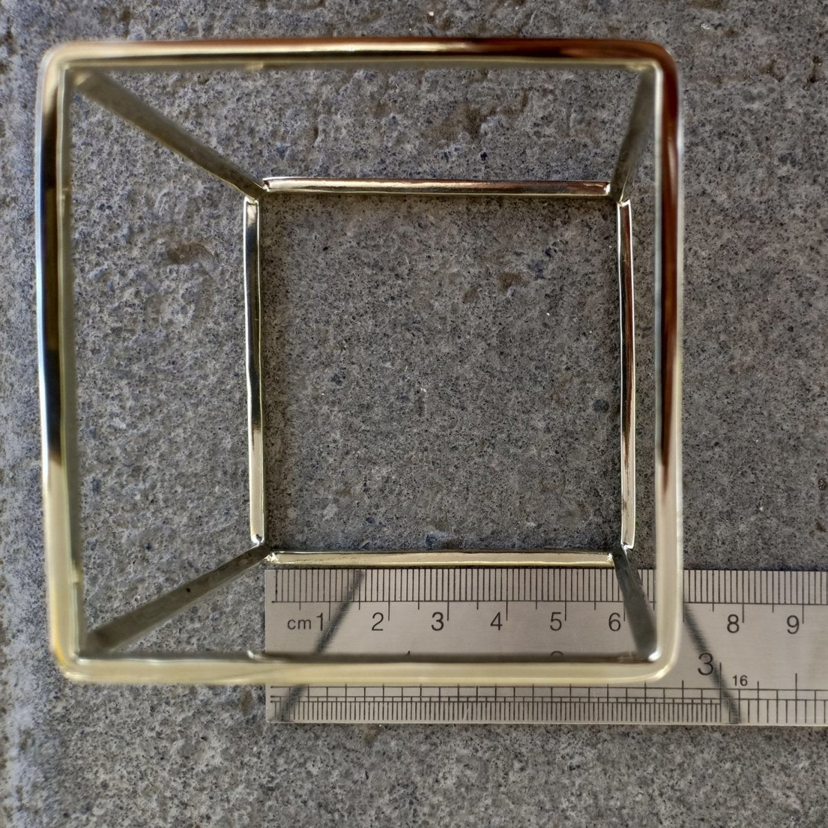 Cube Cuff Silver - eleven44