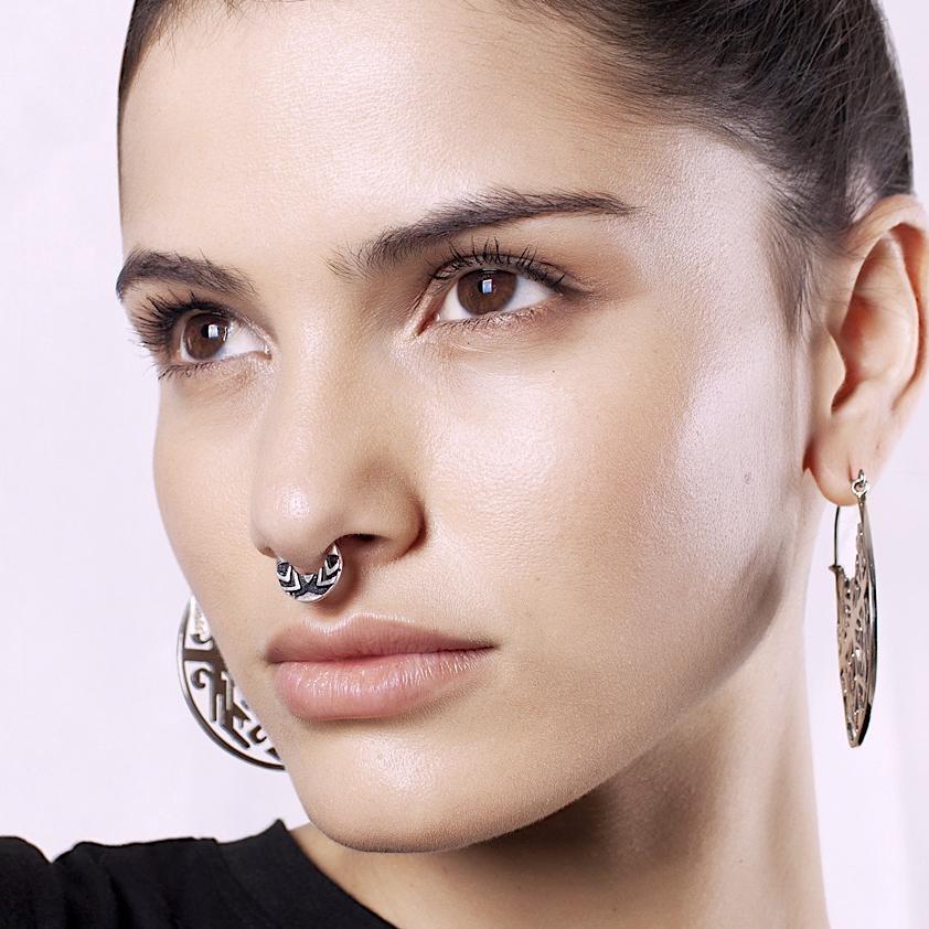 Deco Septum Silver - eleven44