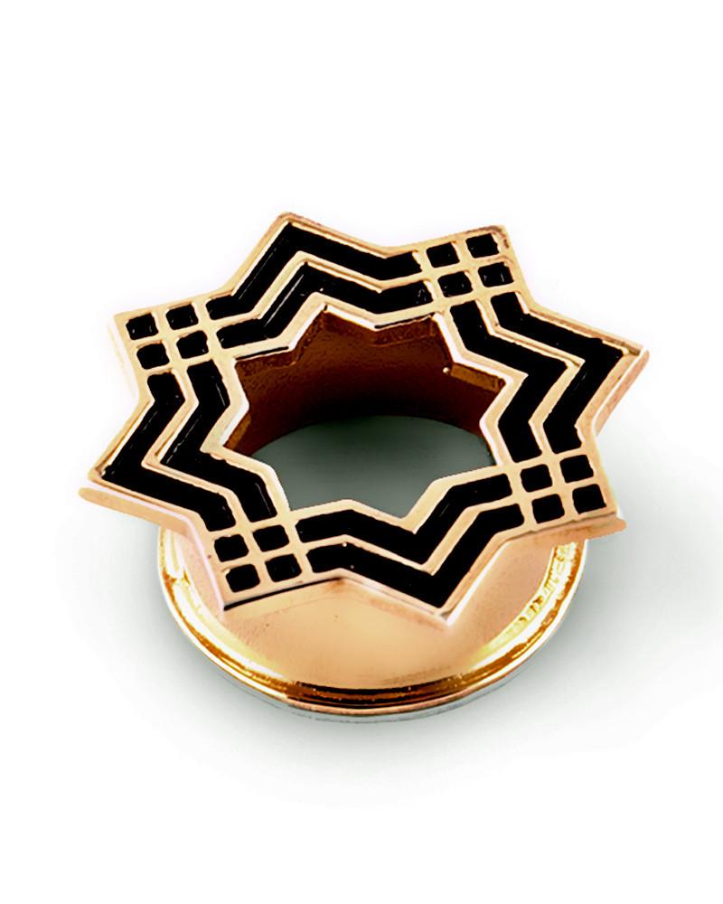 Diamond Tunnels 22K Gold Plated - eleven44