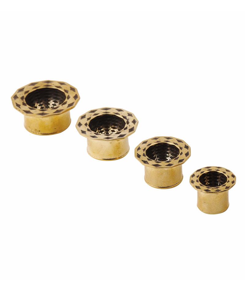 Dome Tunnels 22K Gold Plated - eleven44