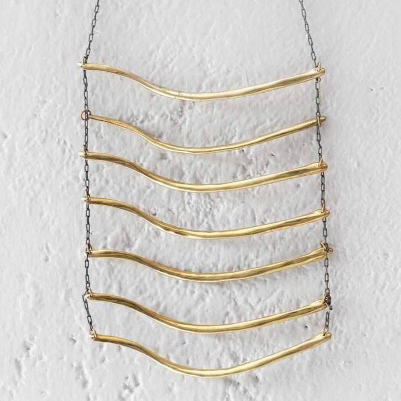 Bone Breast Plate Brass