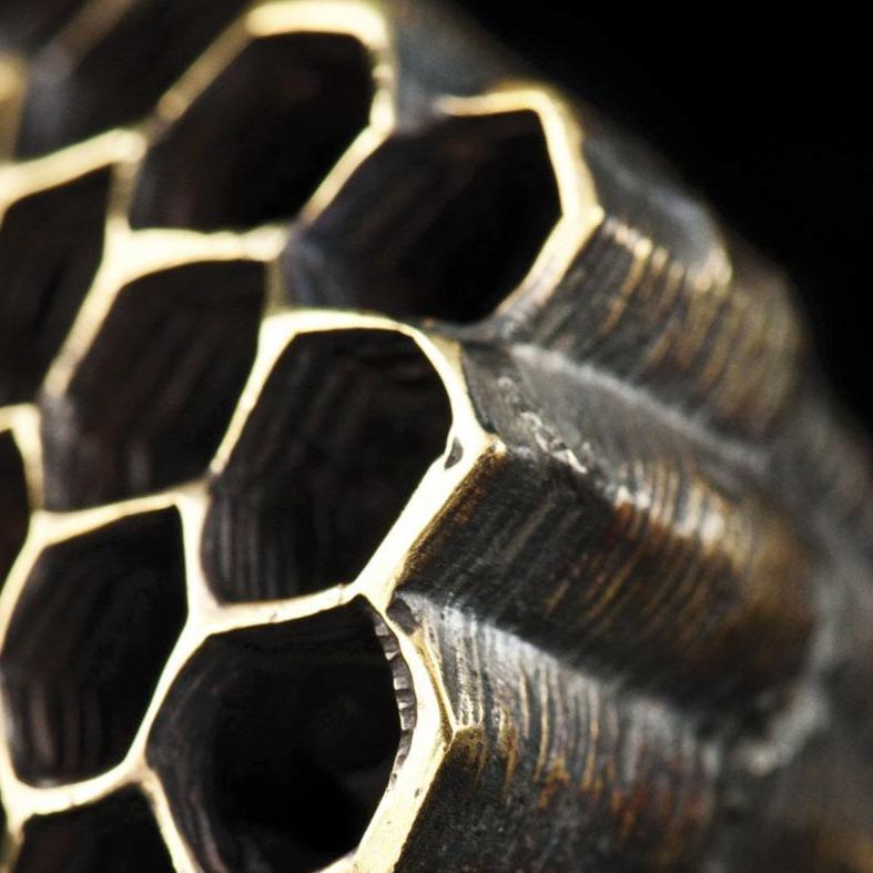 Honeycomb Pendant Choker - eleven44