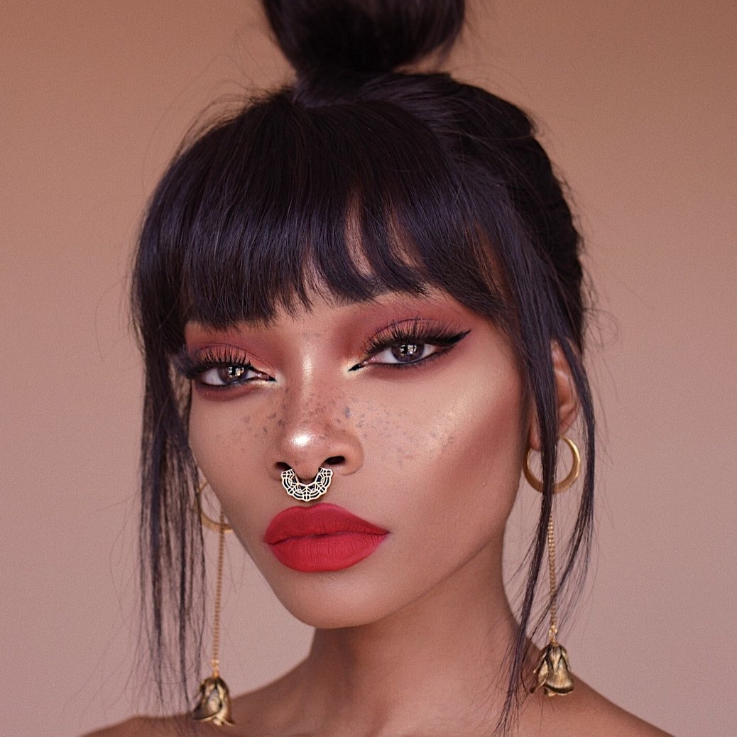 Lace Septum Gold - eleven44