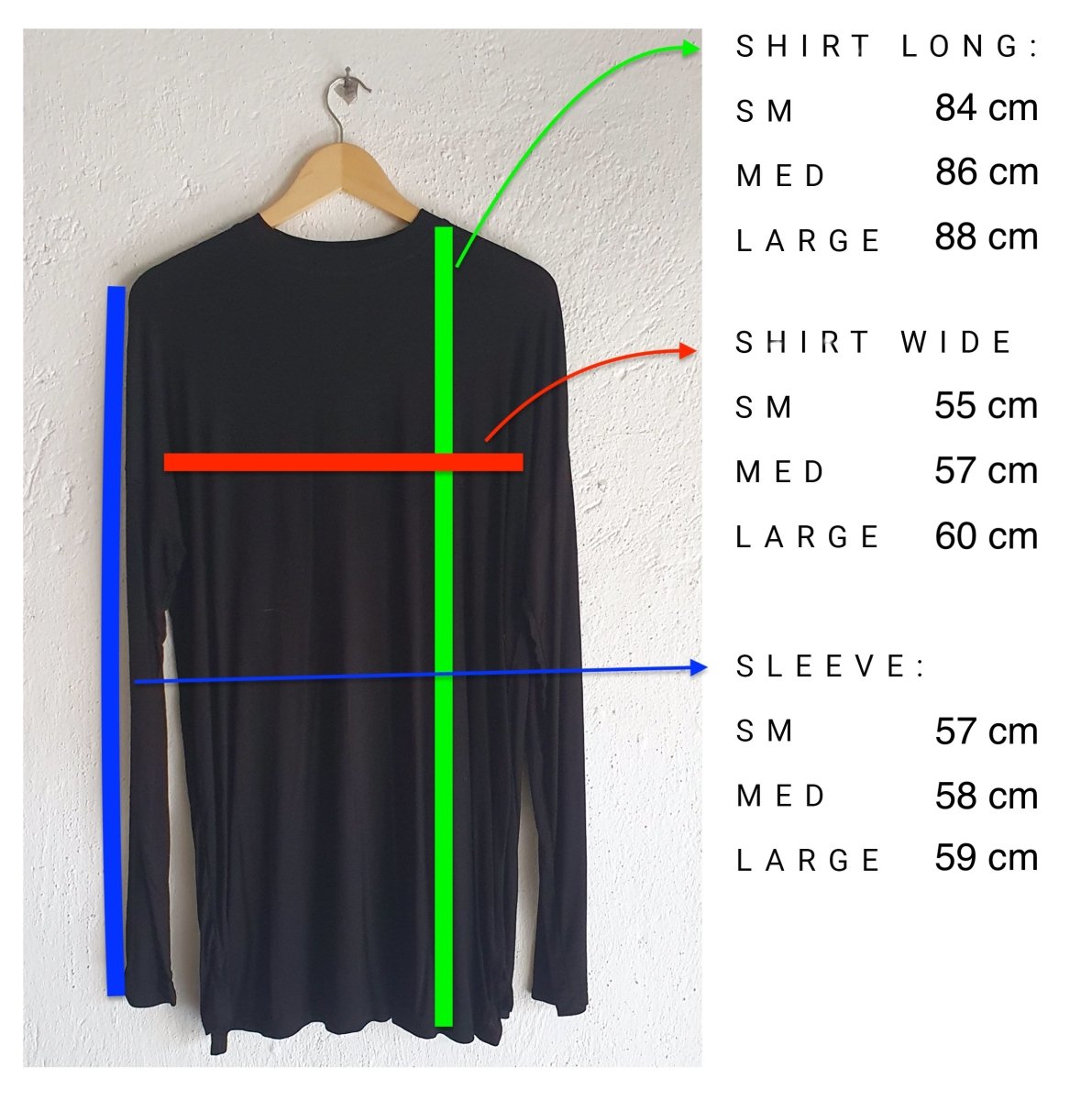 Long Sleeve Tshirt Black