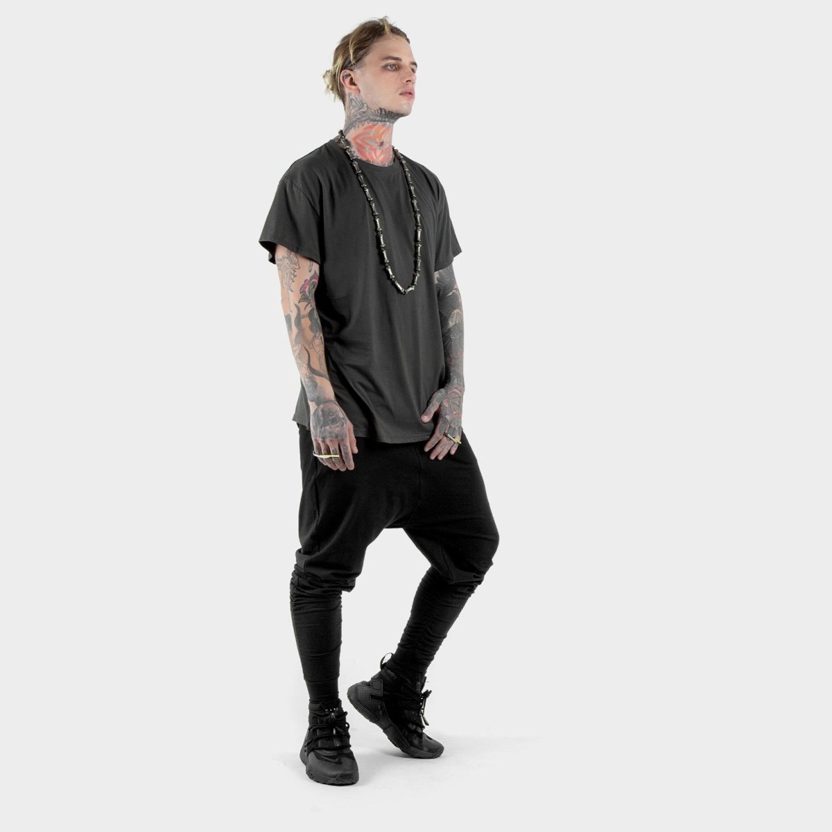 Mens Army Green T-Shirt Organic Cotton - eleven44