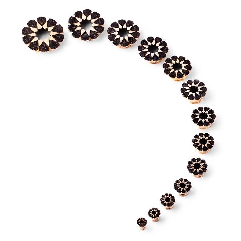 Moroccan Tunnels 22k Gold Plated - eleven44