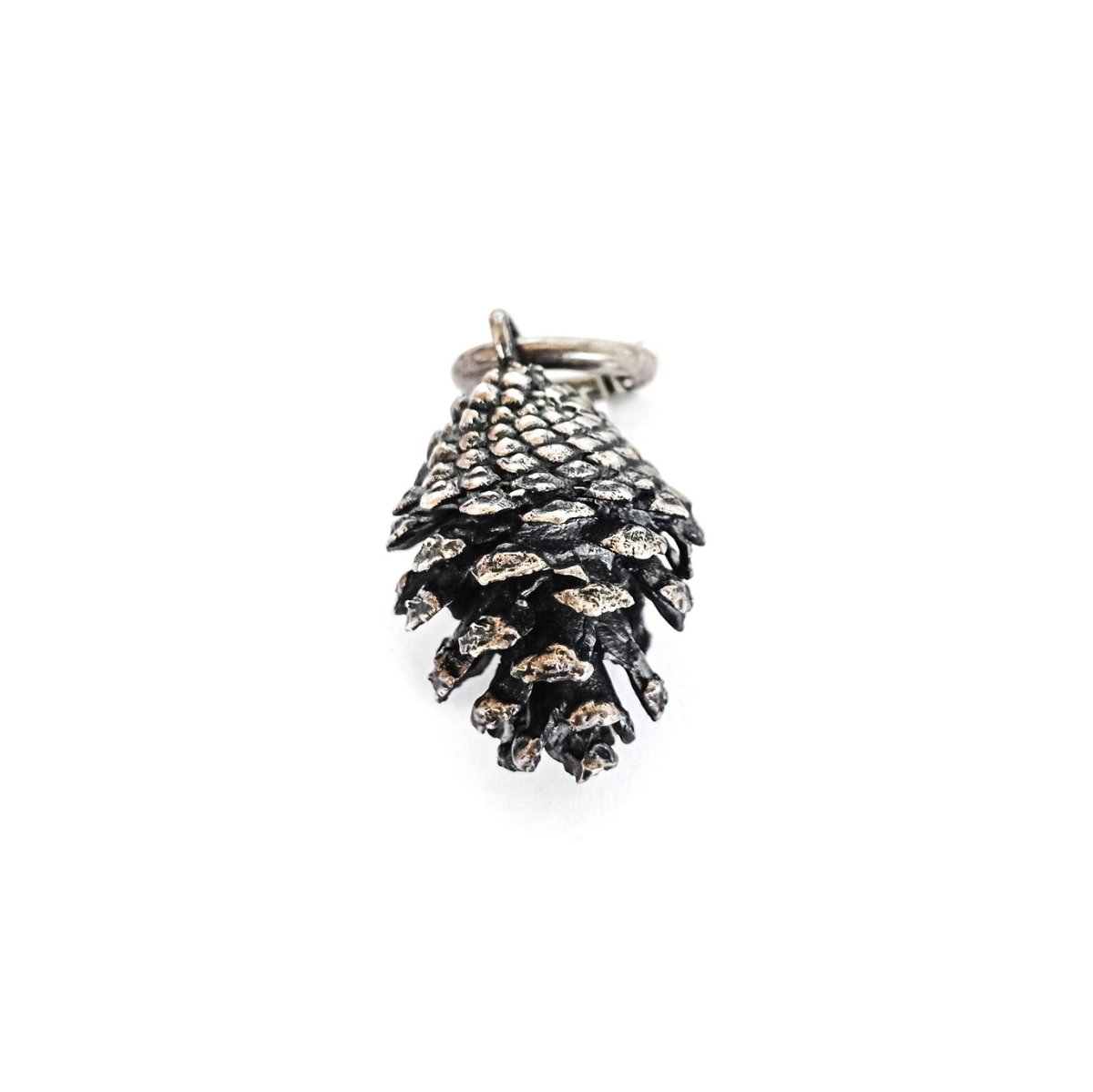 Pine Cone Choker Sterling Silver - eleven44