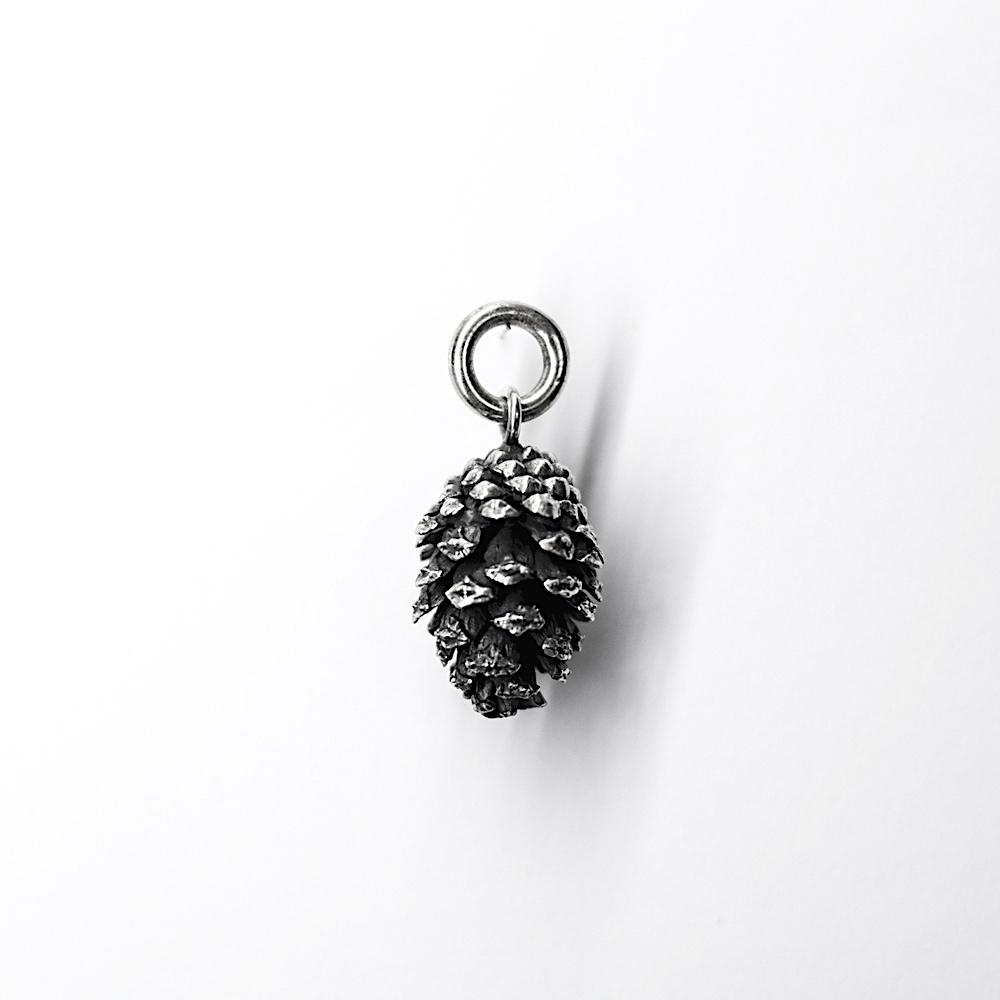 Pine Cone Choker Sterling Silver - eleven44