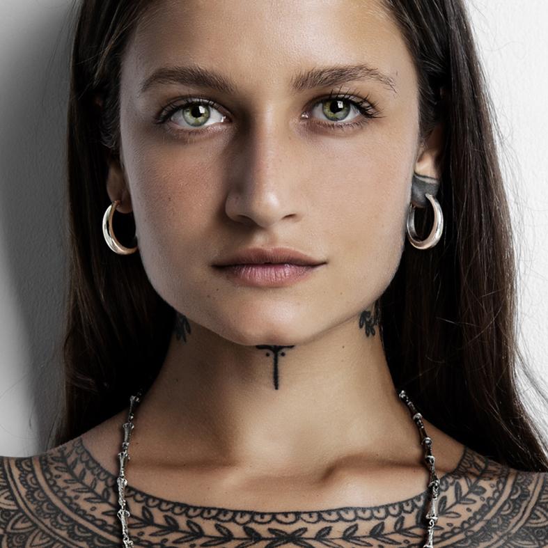 Pirate Hoops Sterling Silver - eleven44