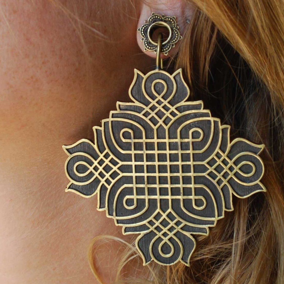 Rangoli Ear Weights - eleven44