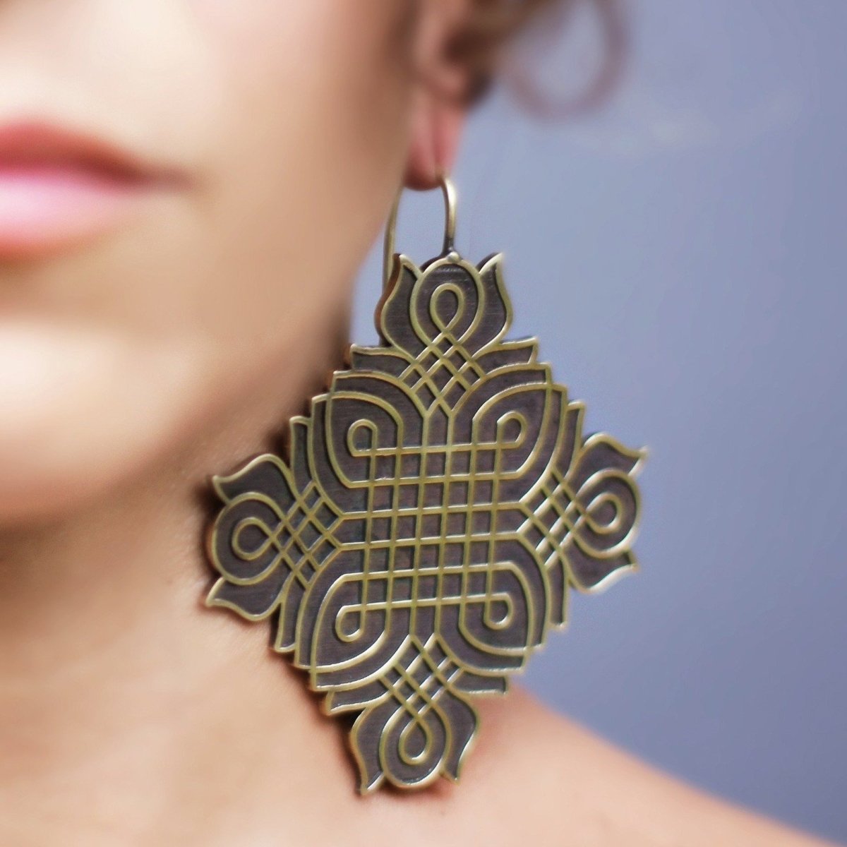 Rangoli Ear Weights - eleven44