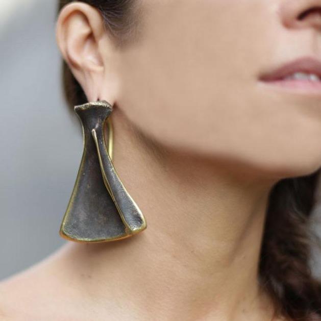 Scapula Ear Weights Brass - eleven44