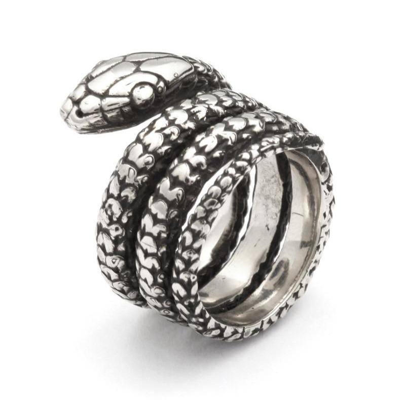 Snake Ring Silver - eleven44