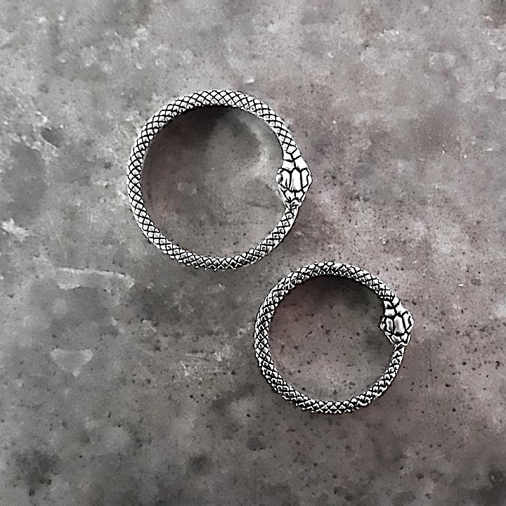 Snake Tunnels Sterling Silver - eleven44