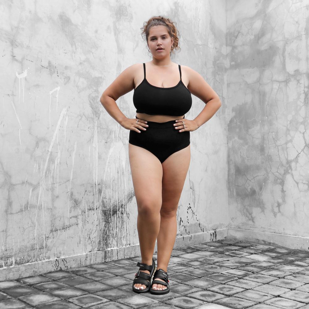 Soft Bra Top Modal Black - eleven44