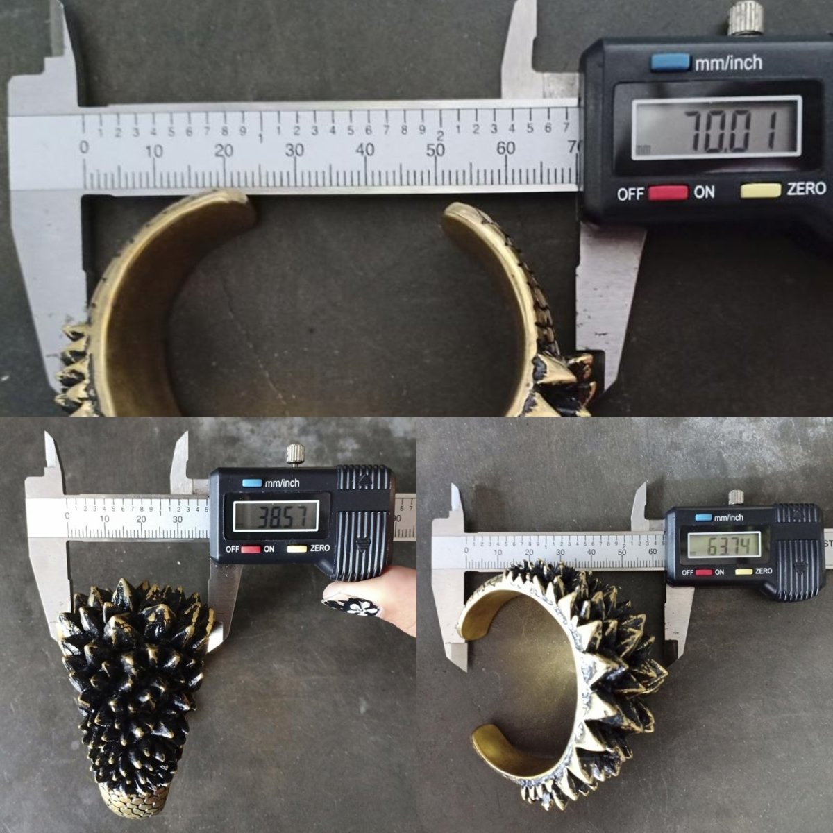 Spike Cuff - eleven44