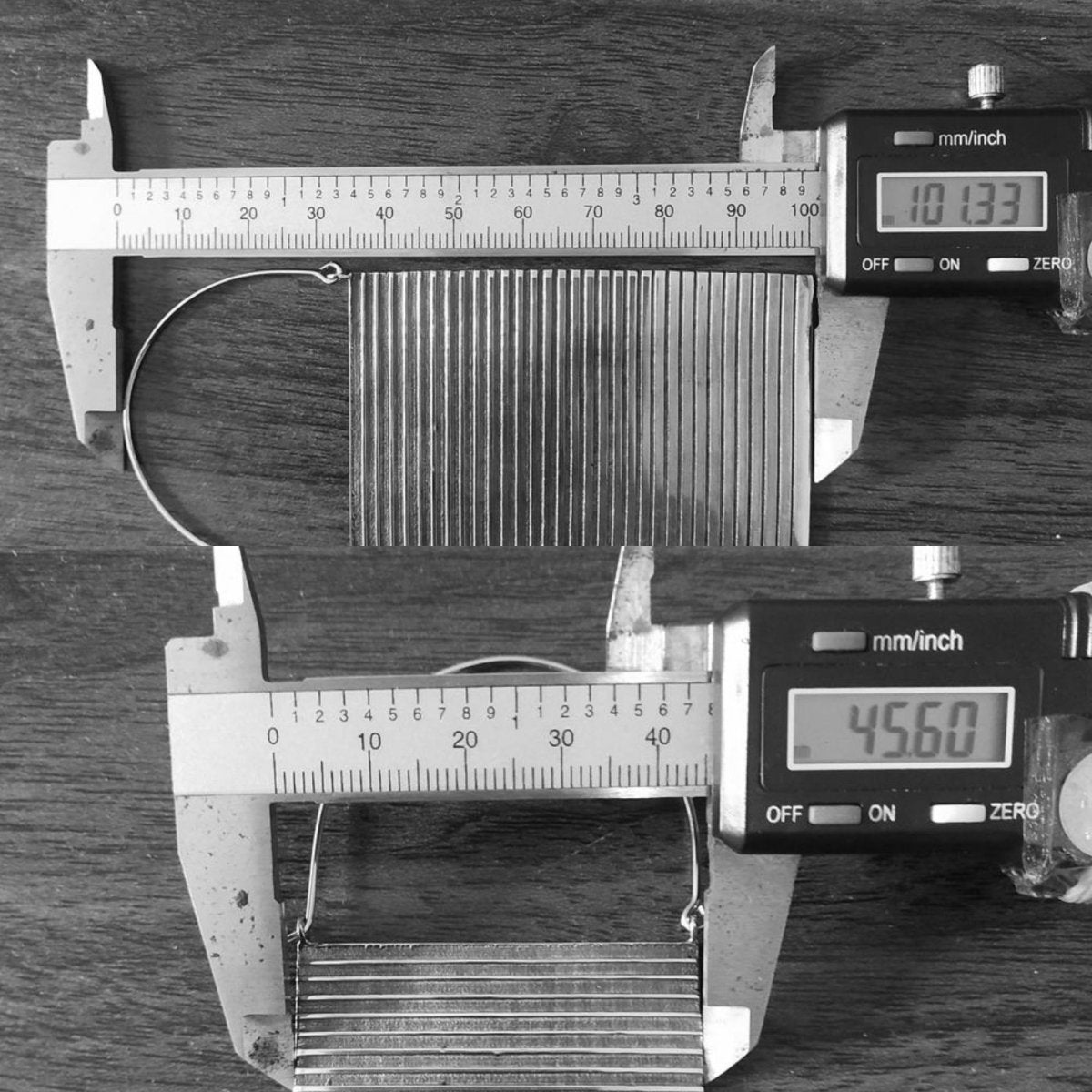 Stripe Earrings Silver - eleven44