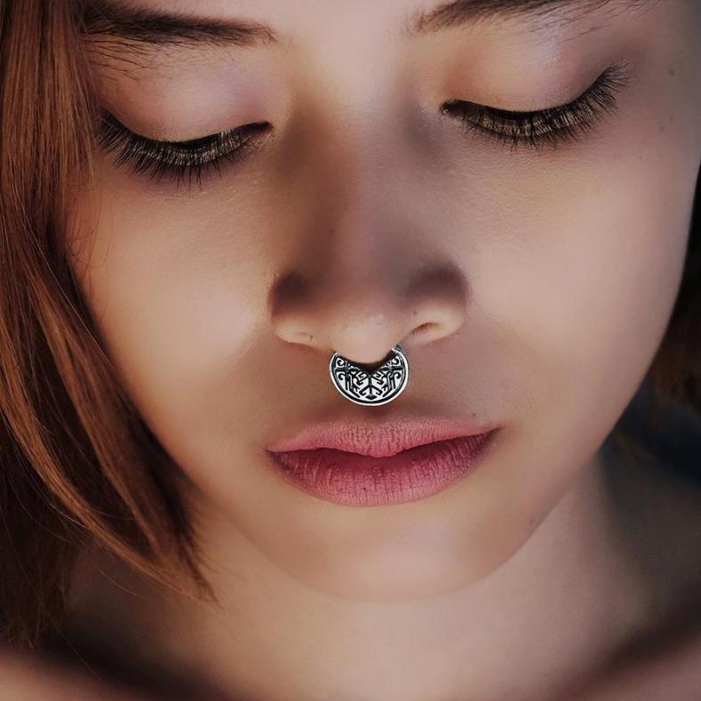 Sumatra Septum Sterling Silver - eleven44